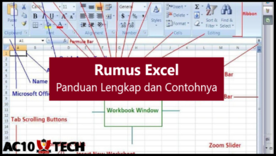 Rumus Excel: Panduan Lengkap dan Contohnya (2024) - AC10 Tech