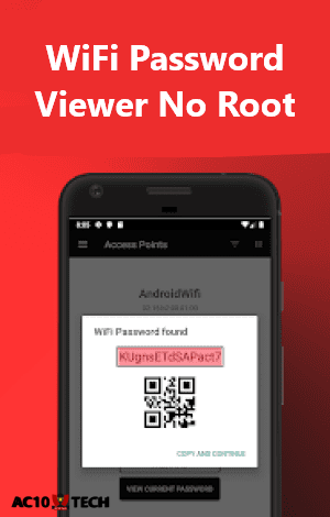 WiFi Password Viewer No Root Mod APK 2025 - AC10 Tech