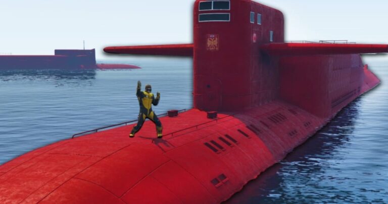 Cheat GTA 5 Kapal Selam Merah