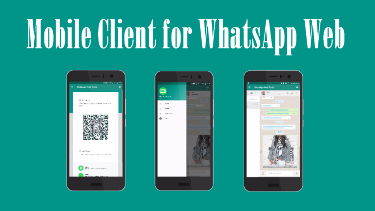 Mobile Client for WhatsApp Web