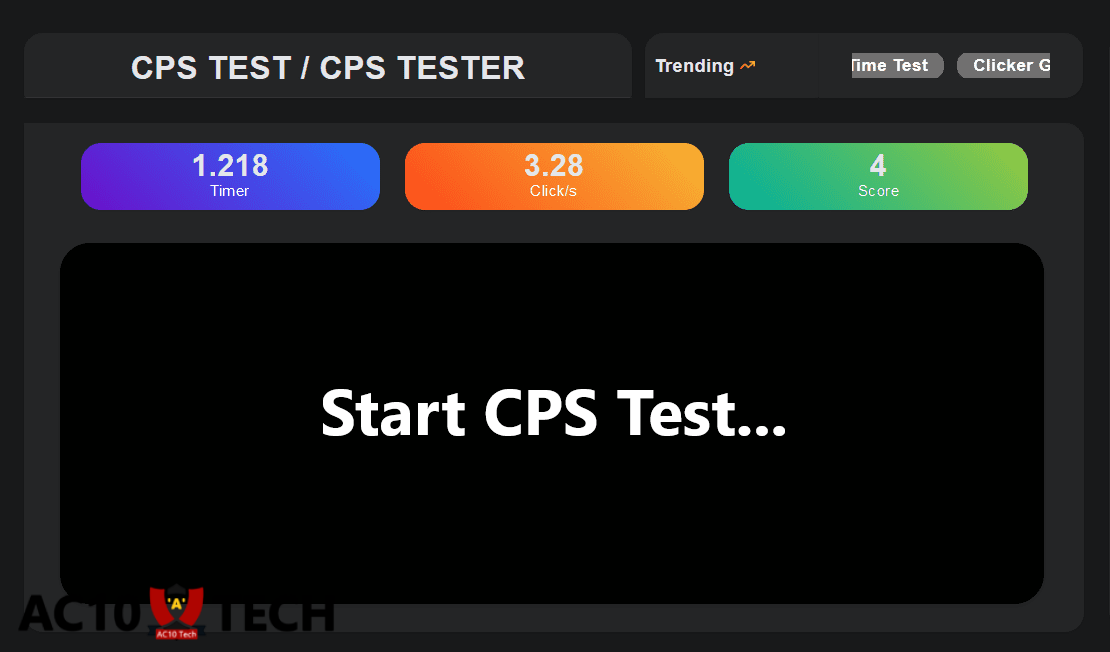 CPS Test: Periksa Click Per Second Anda