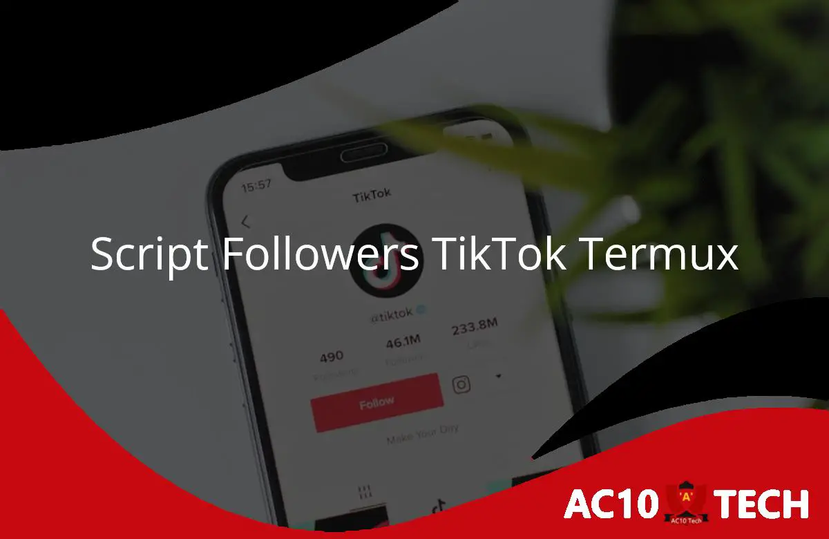 Script Followers TikTok Termux