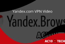 Yandex.com VPN Video Bokeh - AC10 Tech