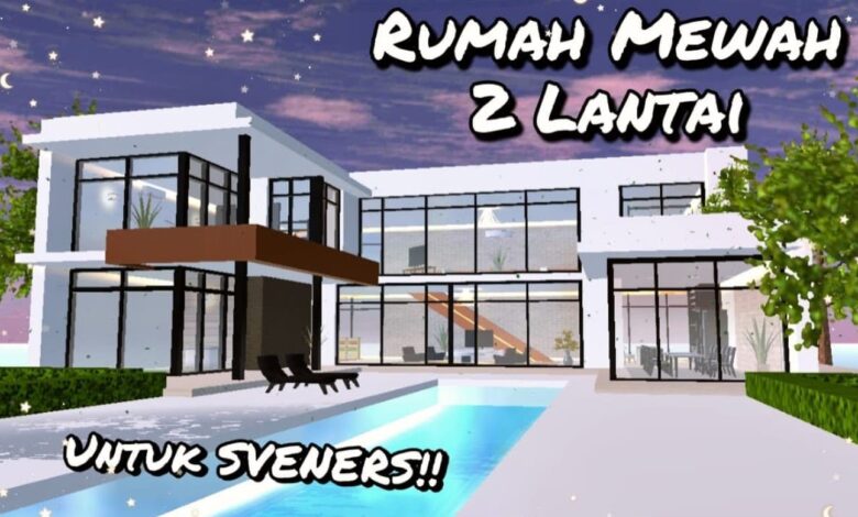 ID Rumah dan Kolam Renang di Sakura School Simulator