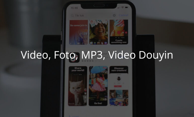 TikTokio Cara Download Video, Foto, MP3, dan Video Douyin Tanpa Watermark