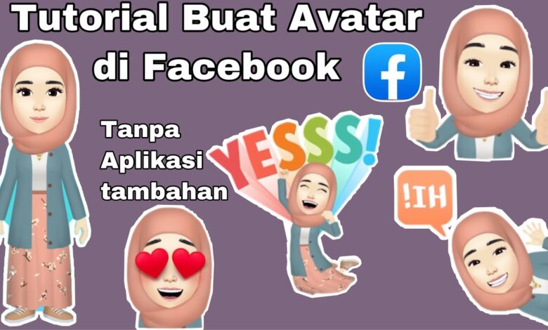 Cara Membuat Avatar Di Facebook