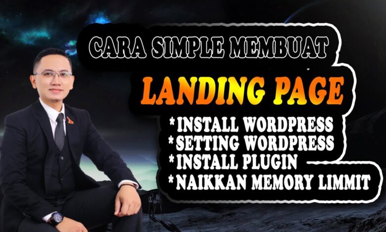 Cara Membuat Landing Page Untuk Iklan Facebook