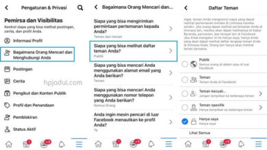 Cara Menyembunyikan Teman Di Facebook