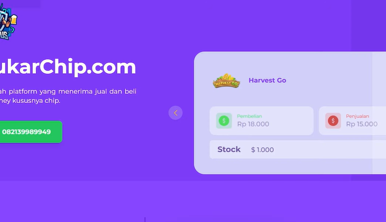 Cara Tukar Chip Harvest Go Menjadi Uang Indonesia dengan Mudah Cara Tukar Chip Harvest Go Menjadi Uang Indonesia dengan Mudah