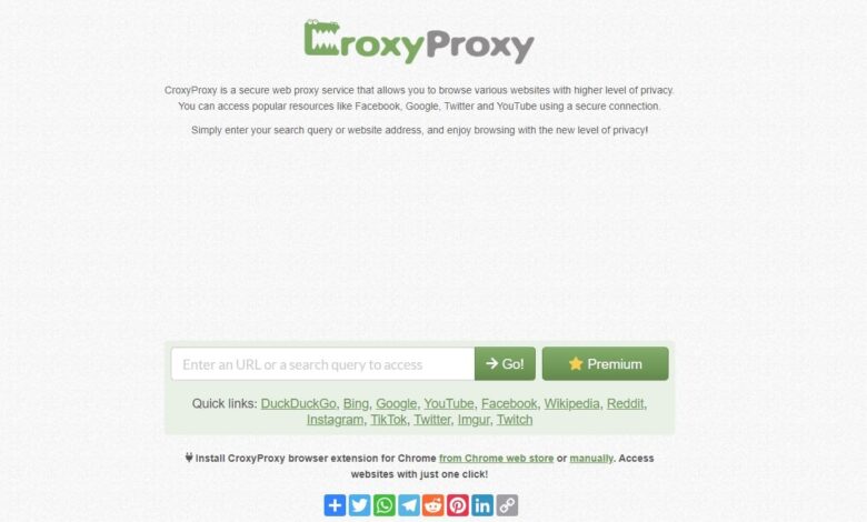 CroxyProxy Tidak Bisa Dibuka, Ini Cara Mengatasinya