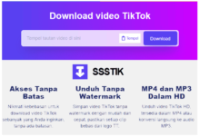 Unduh Video Tiktok di SSSTik io